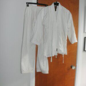 ProForce Gladiator White Martial Arts Karate Uniform Gi Elastic Waist size #2